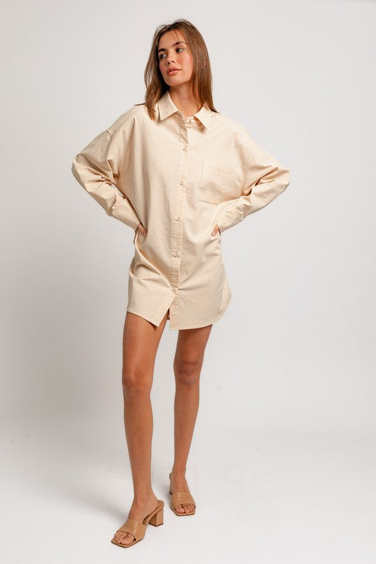 long sleeve dress skirt Ladivine CD243