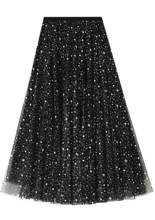 Sparkler Midi Skirt