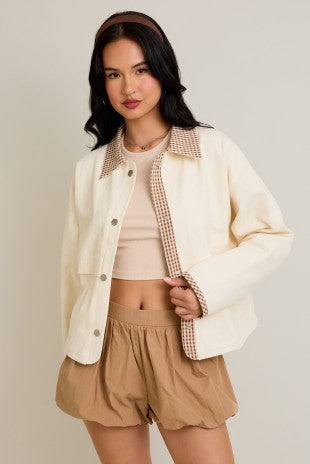 Gingham Jacket