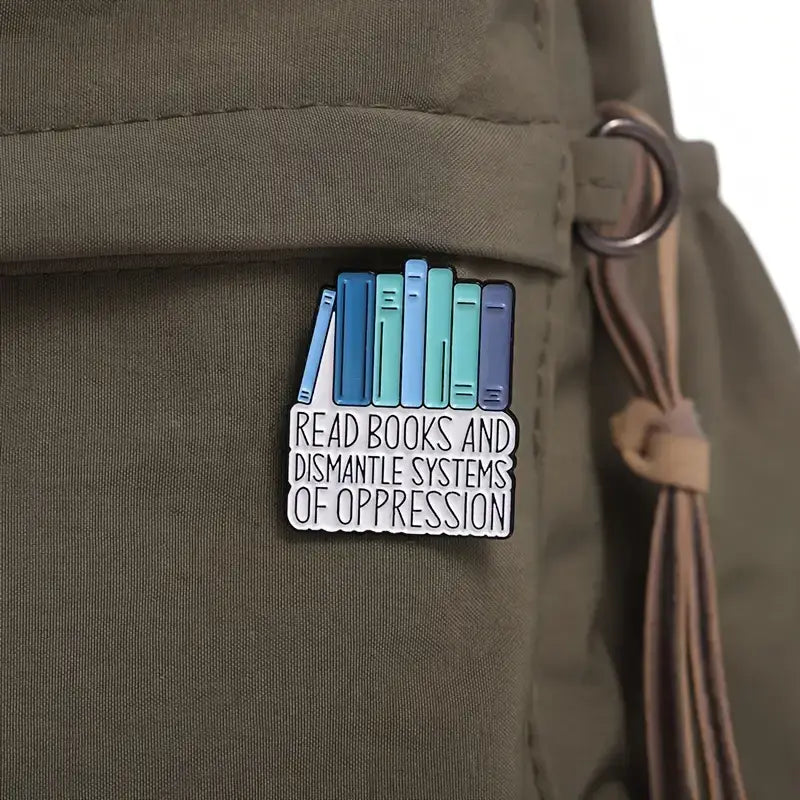 "Read Books" Enamel Pin
