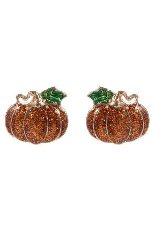 Pumpkin Earrings