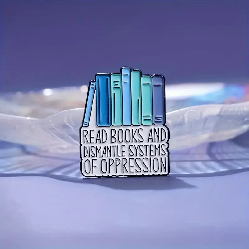 "Read Books" Enamel Pin