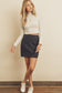 All Business Mini Skirt