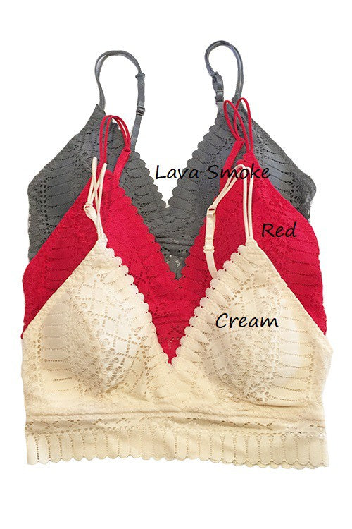 Lace Longline Bralette