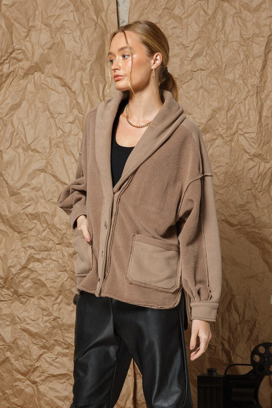 Kelly French Terry Shacket