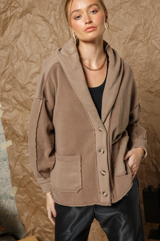 Kelly French Terry Shacket