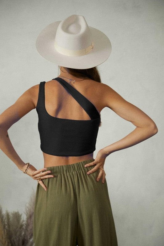 Harper One Shoulder Top