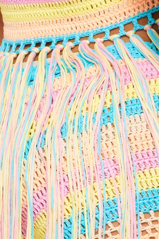 Flower Child Crochet Shorts