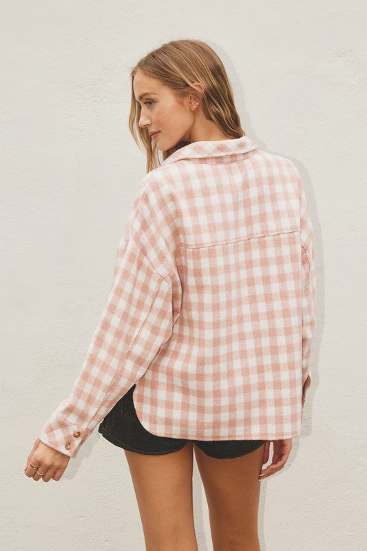 Pretty in Pink Shacket