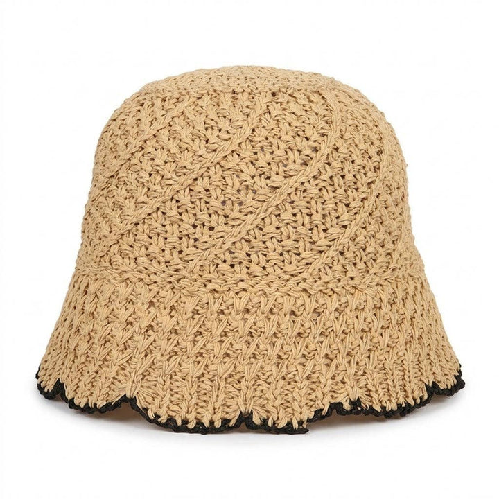 Scalloped Edge Bucket Hat