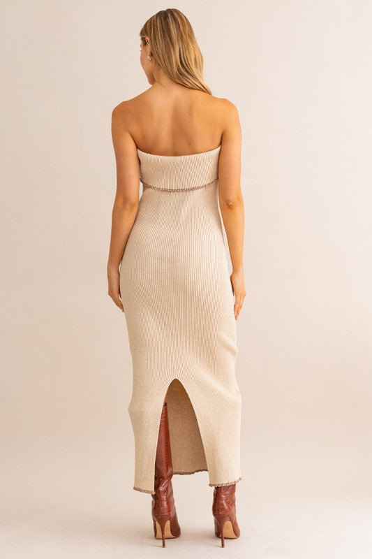 Put it in Neutral Maxi Dress
