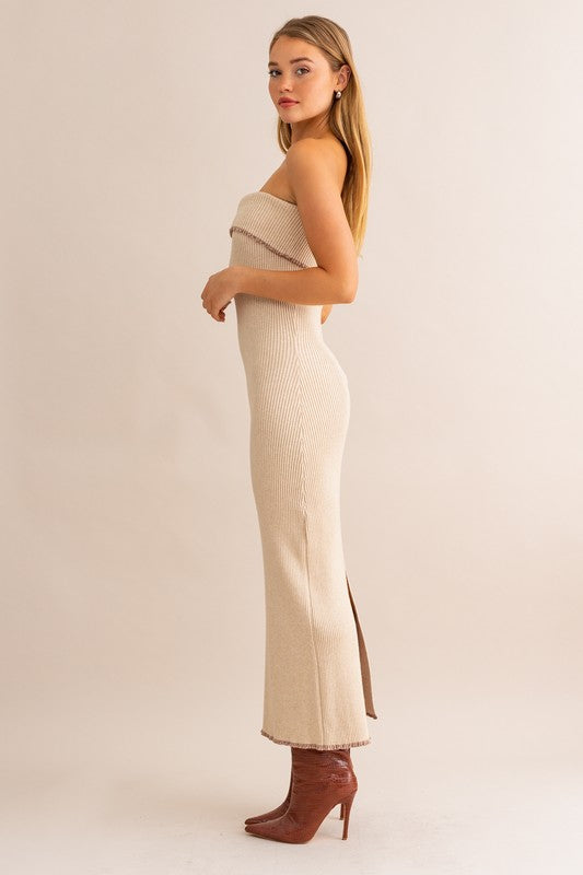 Put it in Neutral Maxi Dress