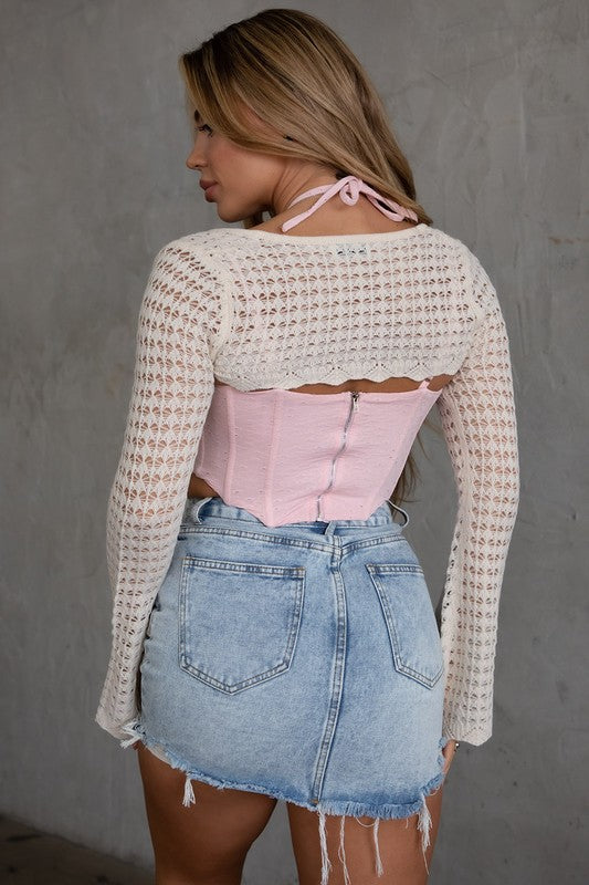 Sweater Knit Bolero