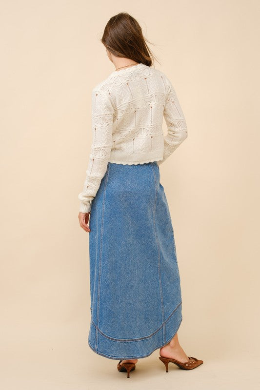 Cloud Maxi Skirt
