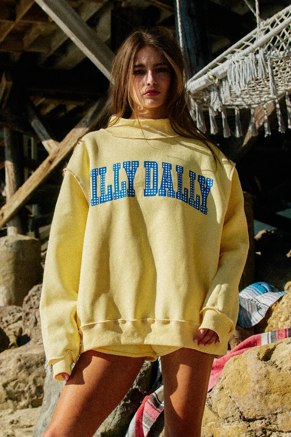 Dilly Dally Reversable Sweater