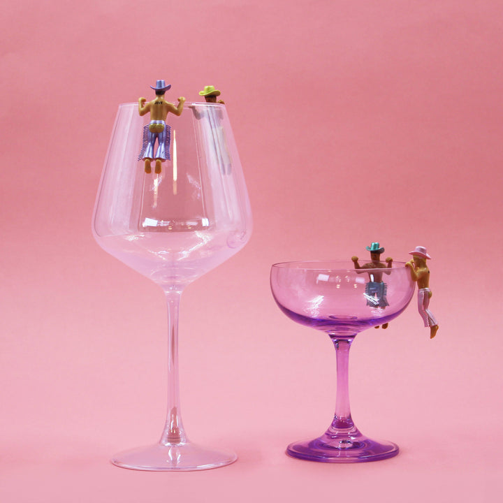 Disco Cowboy Drink Markers.