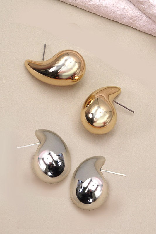 Teardrop Studs