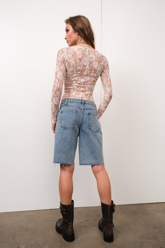 Elain Lace Top