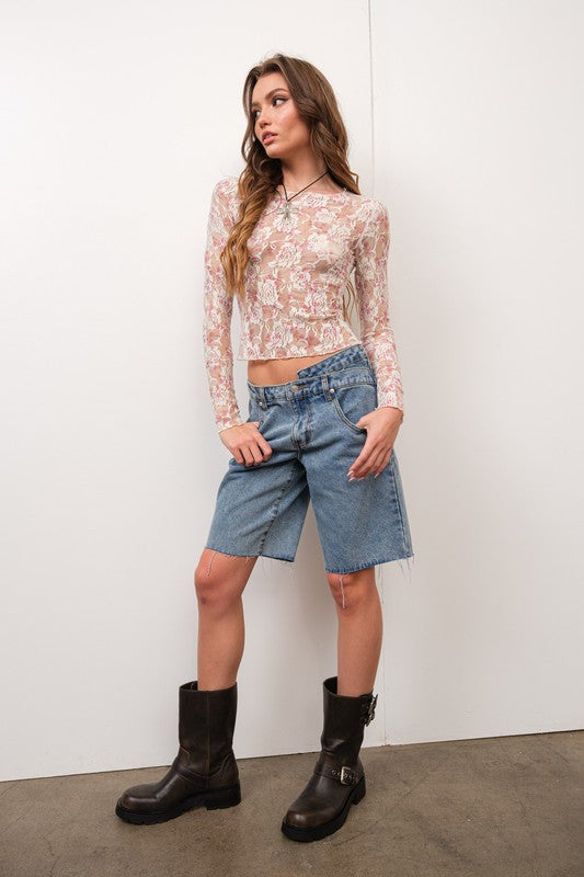 Elain Lace Top