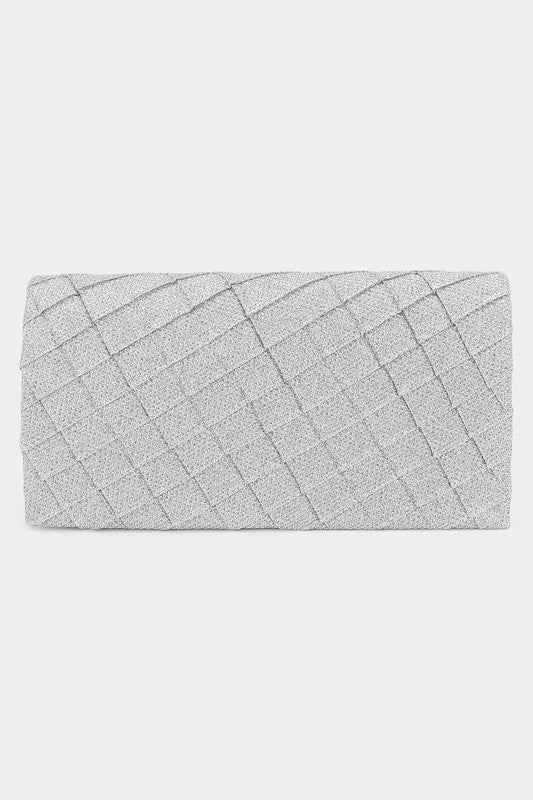 Quilted sparkly purse