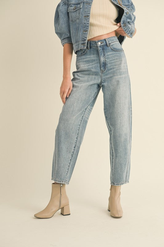 Barrel Denim Jeans