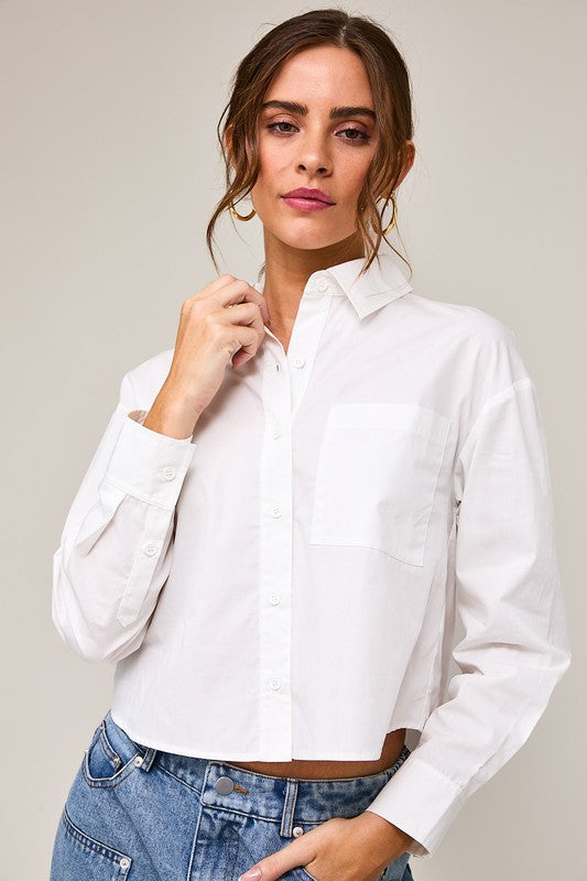 Long sleeve button down