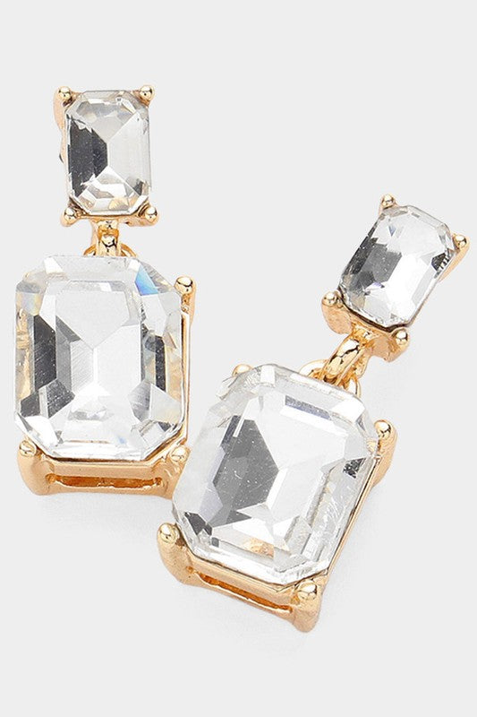A little sparkle dangle earrings