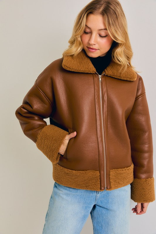 Theodore Shearling Coat