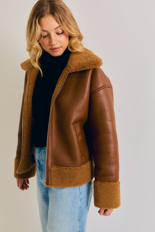 Theodore Shearling Coat