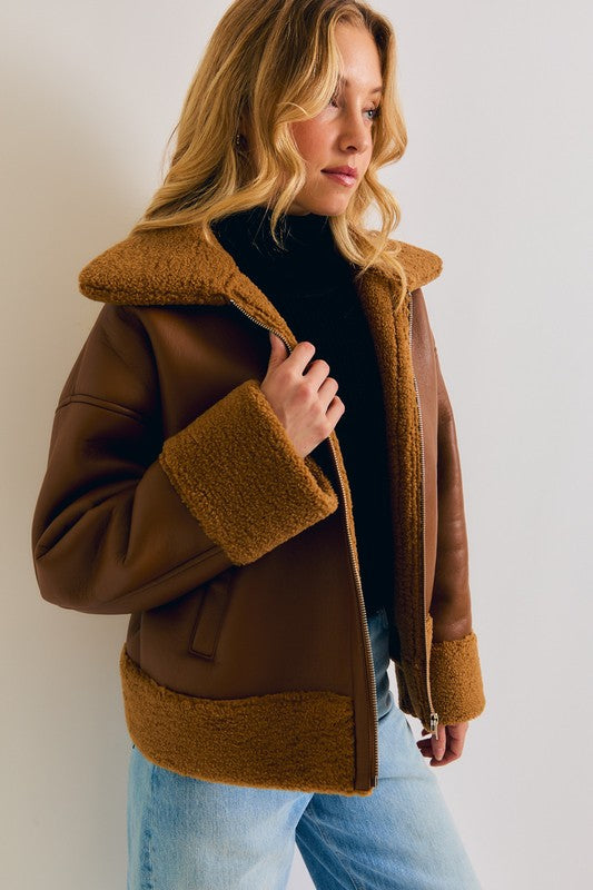 Theodore Shearling Coat