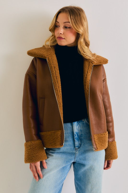 Theodore Shearling Coat