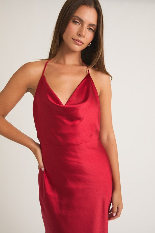 Mistletoe Midi Dress