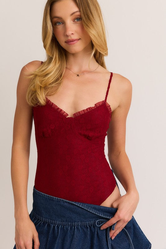 Bordeaux Bodysuit