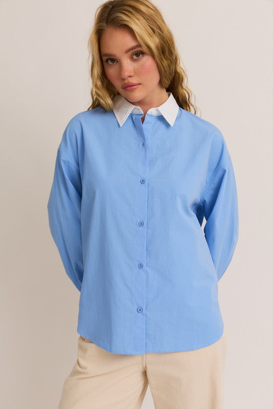 Off Duty Button Down