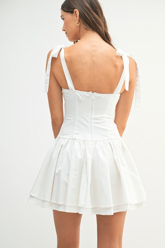 Poplin Mini Dress