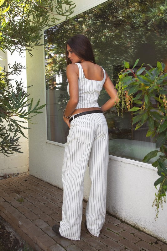 Striped Bustier
