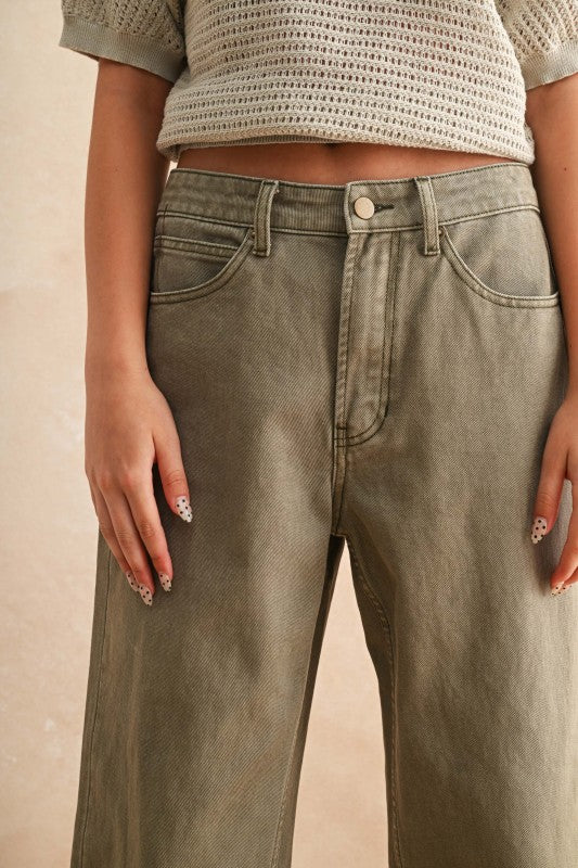 Faded Denim Jeans
