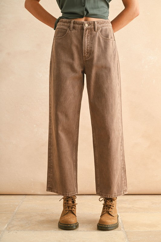 Faded Denim Jeans