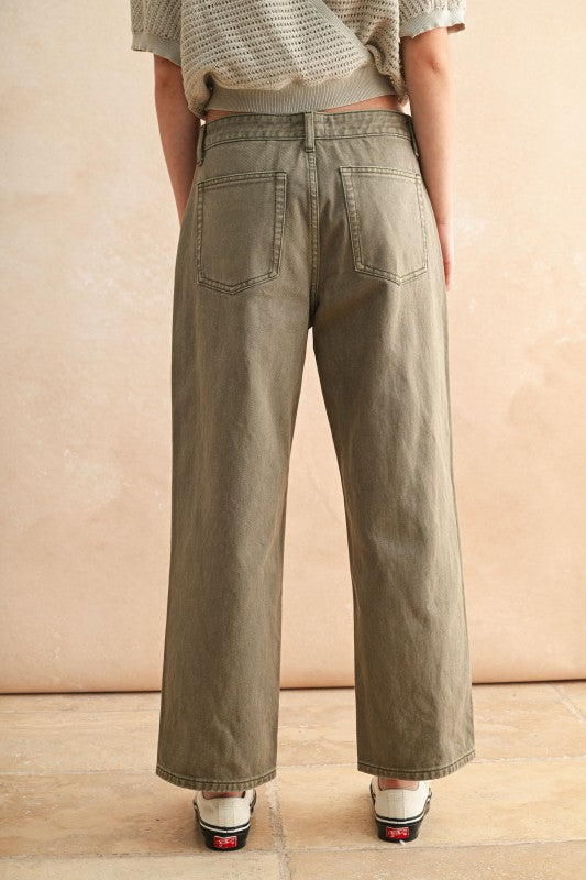 Faded Denim Jeans