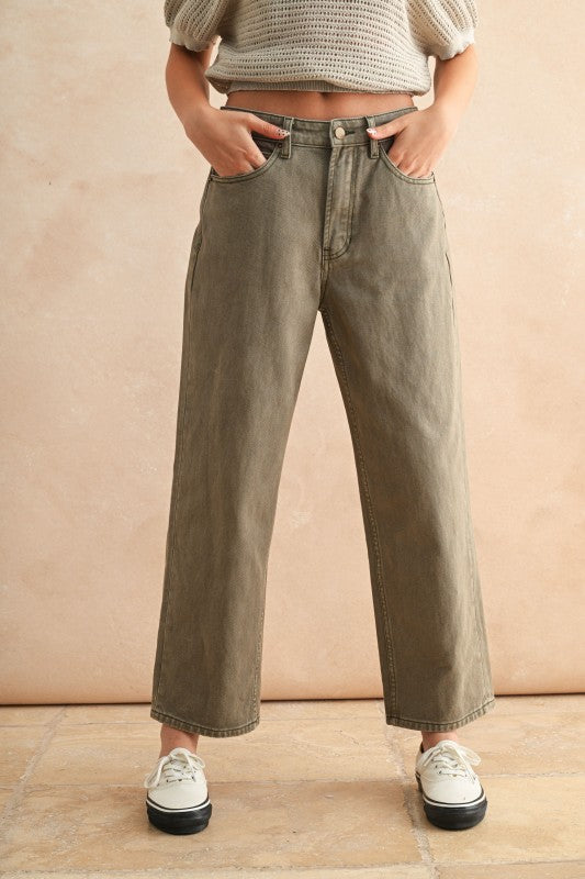 Faded Denim Jeans