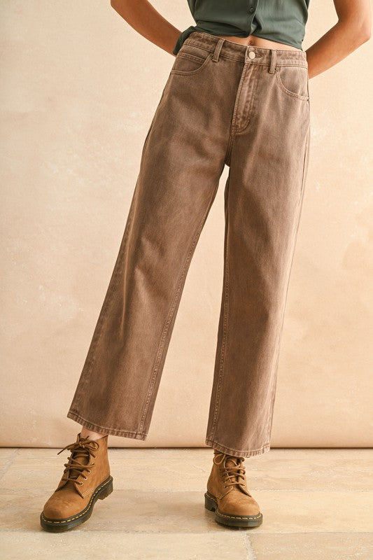 Faded Denim Jeans
