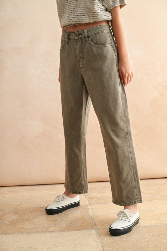 Faded Denim Jeans