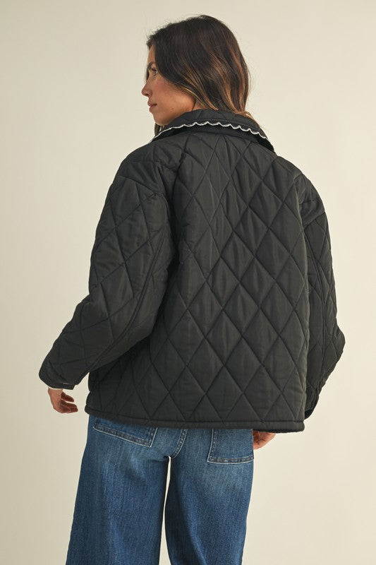 Quinton Quilted Coat