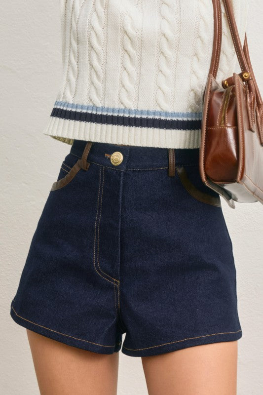 Rough Rider Denim Shorts