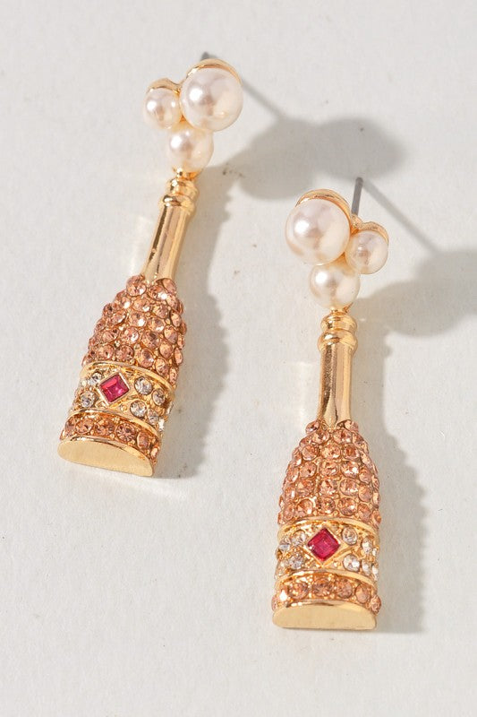 Champagne Earrings