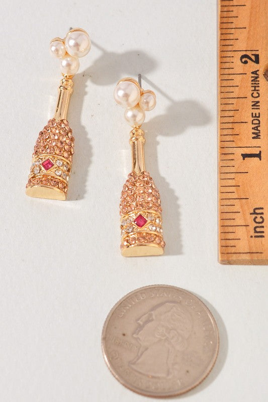 Champagne Earrings