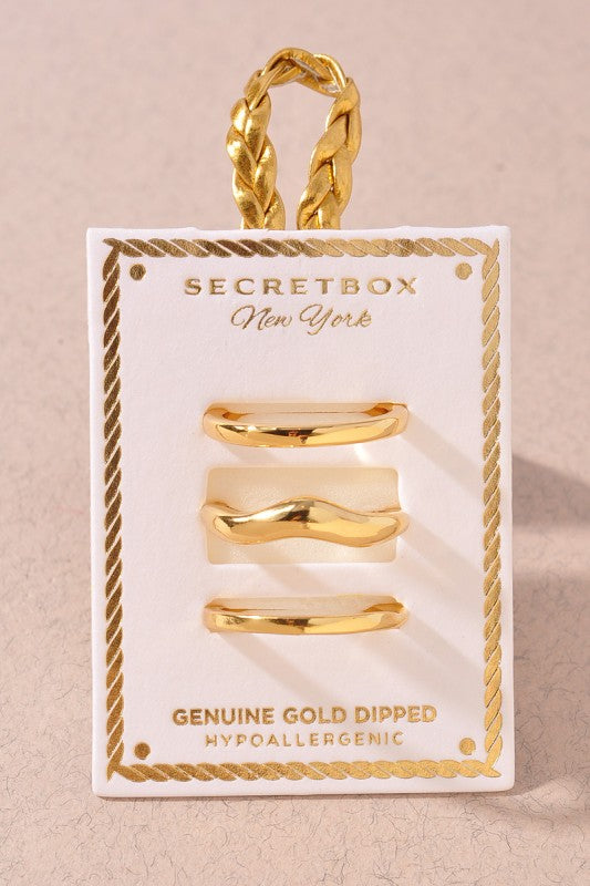 Three Piece Ring Set