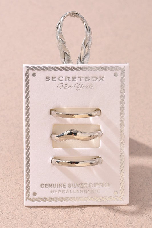 Three Piece Ring Set