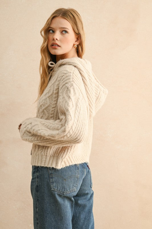 Mica Cable Knit Sweater