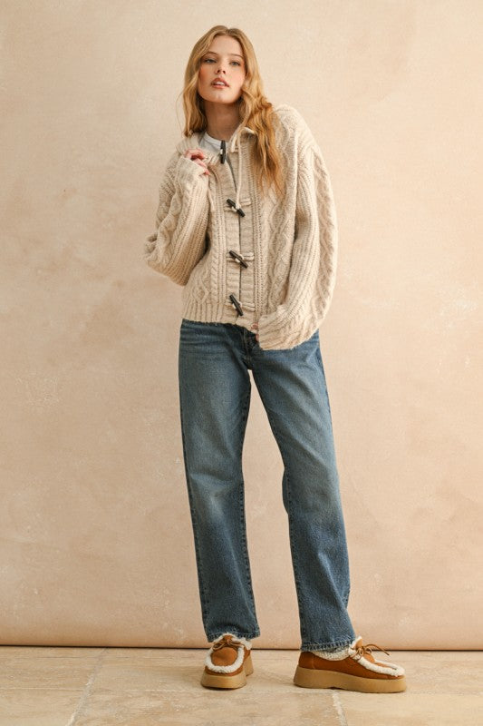 Mica Cable Knit Sweater